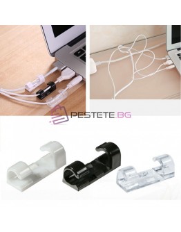 Самозалепващи щипки държачи за кабели